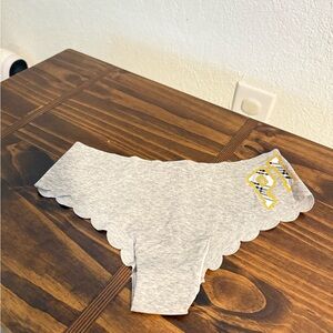 PINK Victoria's Secret Light Gray Panties